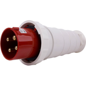 Силова вилка переносна e.plug.pro.4.125, 4п., 380В,IP 67, 125А (044)