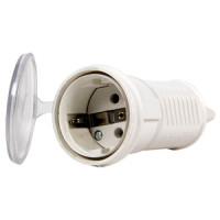 Силова розетка переносна e.socket.pro.2.16, 2п., 230В, 16А (212)