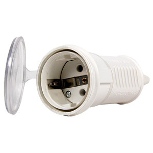 Силова розетка переносна e.socket.pro.2.16, 2п., 230В, 16А (212)