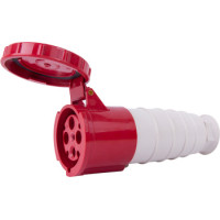 Силова розетка переносна e.socket.pro.4.63, 4п., 380В, IP 67, 63А (234)