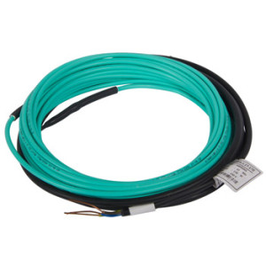 Кабель нагрівальний двожильний e.heat.cable.t.17.250. 15м, 250Вт, 230В