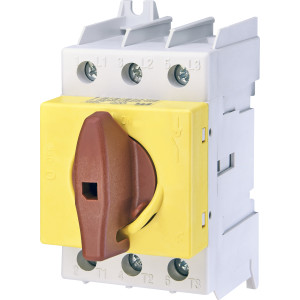 Роз'єднувач навантаження LAS 3P Y-R 125 "1-0" 125A (жовто-червоний)
