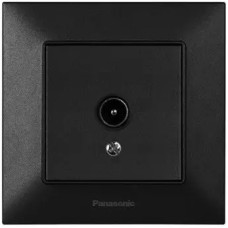 Розетка TV кінцева Panasonic Arkedia Slim, димч.