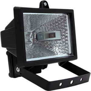 Світильник e.halogen.150.black 150Вт, чорний прожектор