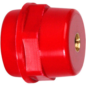 Ізолятор пластиковий e.bus.sm.stand.25.bk без кріплення під шайби і болти М6 (по 2 шт)