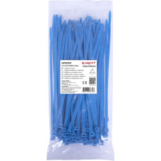 Кабельна стяжка e.ct.stand.280.4.blue (100шт), синя