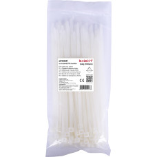Кабельна стяжка e.ct.stand.370.4.white (100шт), біла