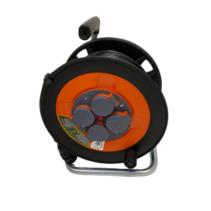 Подовжувач на котушці (пластик) ПК-30П (ПВС 3х1,5), 30м, ІР-44