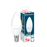 Лампа світлодіодна ENERLIGHT С37 7Вт 4100K E14