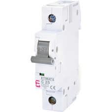 Автоматичний вимикач ETIMAT 6 1p C 25А (6 kA)