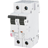 Автоматичний вимикач ETIMAT 10 2p C 6А (10 kA)