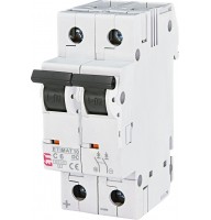 Автоматичний вимикач ETIMAT 10 DC 2p C 6A (6 kA)