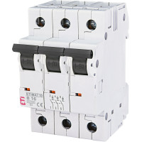 Автоматичний вимикач ETIMAT 10 3p B 16А (10 kA)