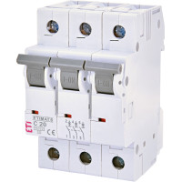 Автоматичний вимикач ETIMAT 6 3p C 20А (6 kA)