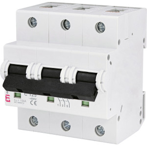 Автоматичний вимикач ETIMAT 10 3p C 125А (15 kA)