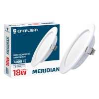 Cвітильник стельовий ENERLIGHT MERIDIAN  18Вт 4000К