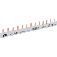 Шина живлення IZS 10/1F/54 (10мм2, 1P, 1м, Pin, 54mod.)