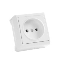 Розетка VI-KO Vera біла 1-на накладна (90681007)