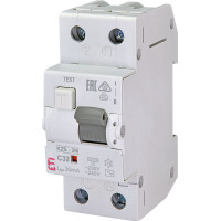Диф. автоматичний вимикач KZS-2M C 32/0,03 тип AC (10kA)