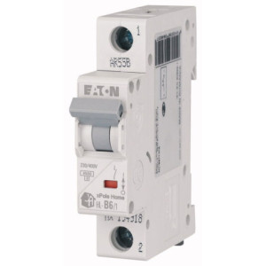 Автоматичний вимикач Eaton HL-C6/1 4.5 кА