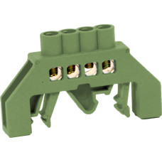 Шина нульова e.bsi.pro.2.4 в ізольованому корпусі універсальна зелена