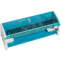 Шина нульова e.cbs.pro.2.11 в корпусі на DIN-рейку