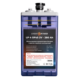 Акумуляторна батарея LP 40OPzS 2V - 280 Ah