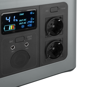 Багатофункціональна портативна зарядна станція LP CHARGER MPPT 700 Pro (700W, 614Wh)