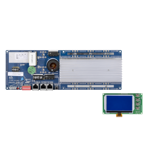 BMS плата LiFePO4 24V 8S Dis 200A Ch 100A LCD