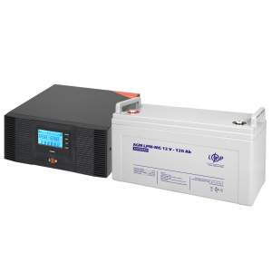 Комплект резервного живлення LP (LogicPower) ДБЖ + мультигелева батарея (UPS B1500 + АКБ MG 1440W)