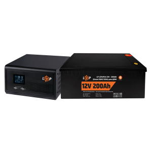 Комплект резервного живлення LP (LogicPower) ДБЖ + літієва (LiFePO4) батарея (UPS 1500VA + АКБ LiFePO4 2560W)