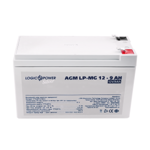 Акумулятор мультигелевий LP-MG 12V - 9 Ah Silver