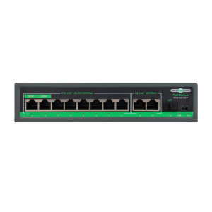Комутатор мережевий POE GV-018-D-08G+2PG+1SFP