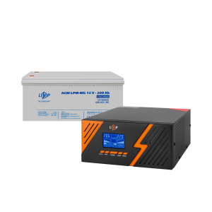 Комплект резервного живлення LP (LogicPower) ДБЖ + мультигелева батарея (UPS B1500 + АКБ MG 2400Wh)