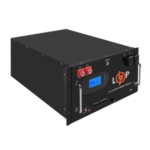 Акумулятор LP LiFePO4 51,2V - 230 Ah (11776Wh) (Smart BMS 200A) с LCD RM AB RS485/CAN