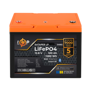 Комплект резервного живлення LogicPower B1500 Black + літієва (LiFePO4) батарея 1280Wh