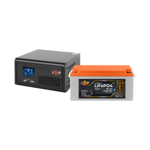 Комплект резервного живлення LP(LogicPower) ДБЖ + літієва (LiFePO4) батарея (UPS В1500 + АКБ LiFePO4 2048W)