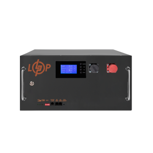 Акумулятор LP LiFePO4 51,2V - 230 Ah (11776Wh) (BMS SP 200A/100А) RM RS485/CAN LCD BL