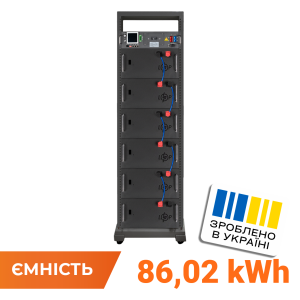 Акумулятор LP LiFePO4 Battery HVM 307,2V 280Ah (86016 Wh) BMS 125А AB Lrack black