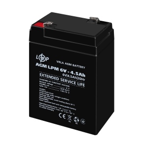 Акумулятор AGM LPM 6V - 4.5 Ah