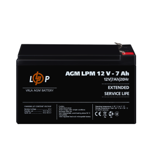 Акумулятор AGM LPM 12V - 7 Ah
