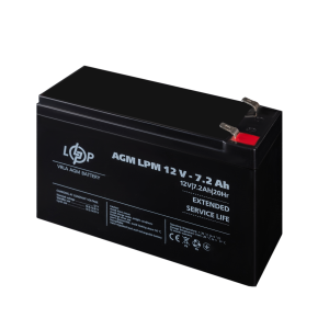 Акумулятор AGM LPM 12V - 7.2 Ah