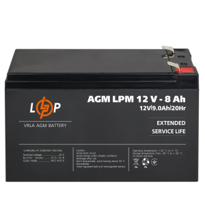 Акумулятор AGM LPM 12V - 8 Ah