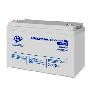 Акумулятор мультигелевий LPM-MG 12V - 100 Ah