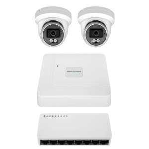 Комплект відеоспостереження на 2 камери GV-IP-K-W100/2 6MP