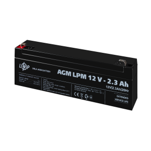 Акумулятор AGM LPM 12V - 2.3 Ah