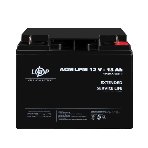 Акумулятор AGM LPM 12V - 18 Ah