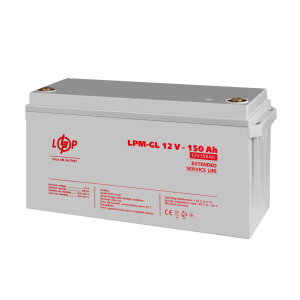 Акумулятор гелевий LPM-GL 12V - 150 Ah