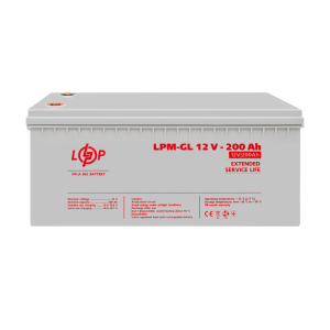 Акумулятор гелевий LPM-GL 12V - 200 Ah