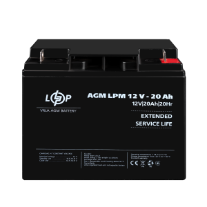 Акумулятор AGM LPM 12V - 20 Ah